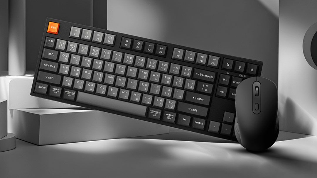Keychron B Combo ชุดคีย์บอร์ดและเมาส์ไร้สายมาตรฐานใหม่