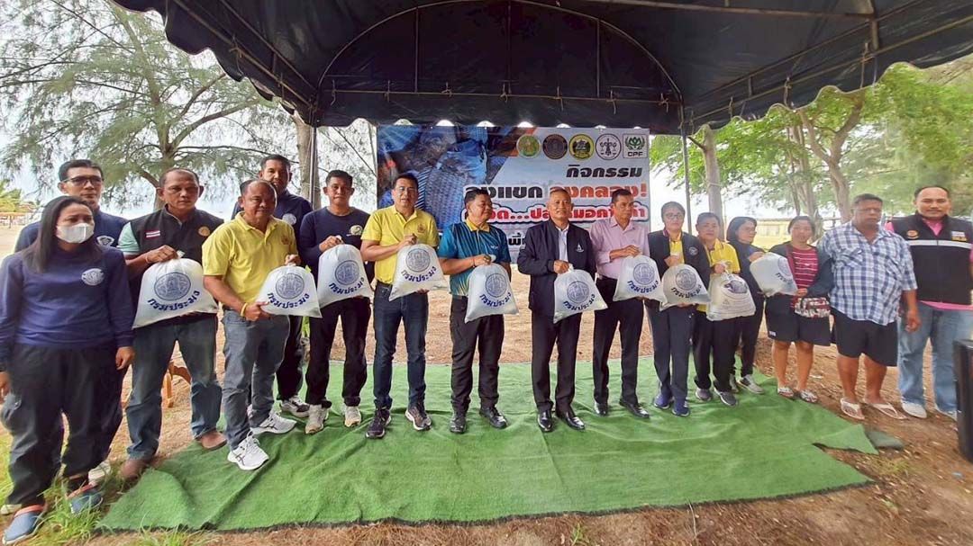 ‘ชะอำ’เดินหน้าแผนลด‘ปลาหมอคางดำ’ ซีพีเอฟหนุนปลานักล่า เสริมโอกาสเกษตรกร-ชุมชน