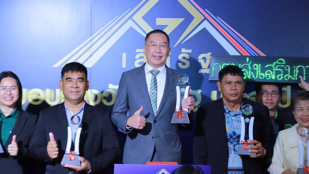 'อธิบดีกรมส่งเสริมการเกษตร'เข้ารับรางวัลเลิศรัฐ ประจำปี 2568