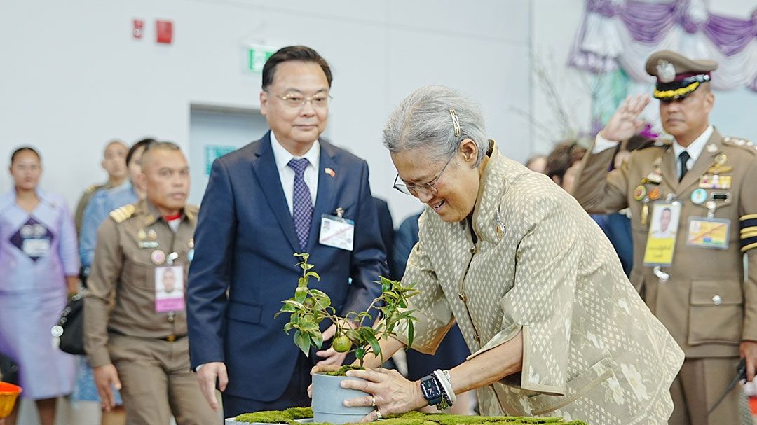 กรมสมเด็จพระเทพรัตนราชสุดาฯ ทรงปรุงเมนูพระราชทานในงาน ‘เทศกาลน้ำมันเมล็ดคามีเลีย ภัทรพัฒน์’