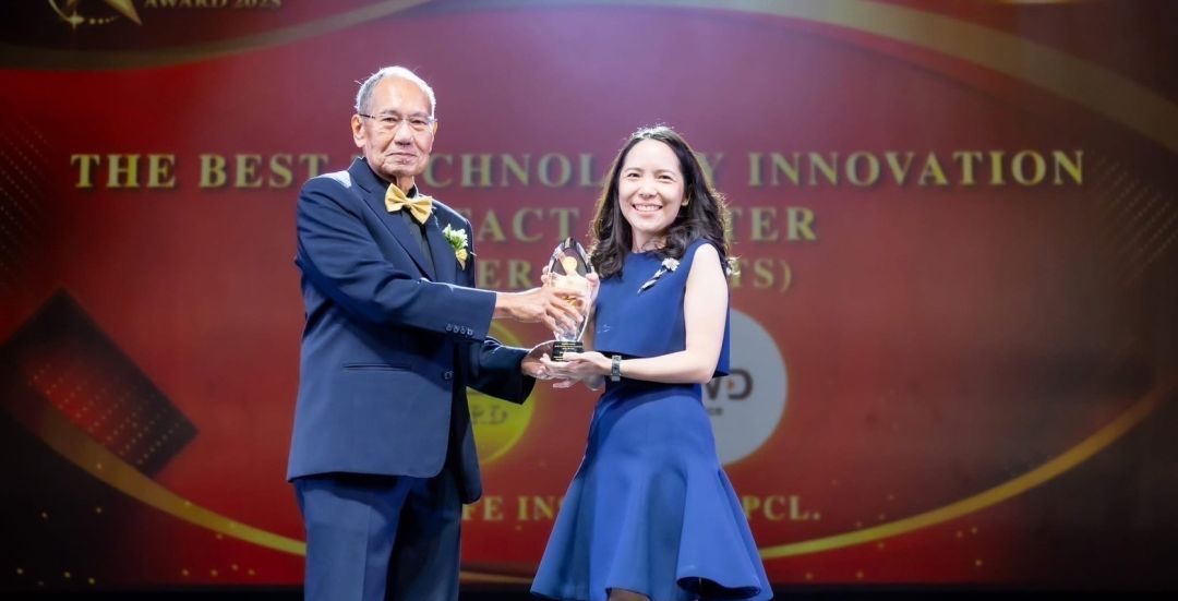 FWD รับรางวัลเหรียญทอง ‘The Best Technology Innovation Contact Center’ ปีที่3