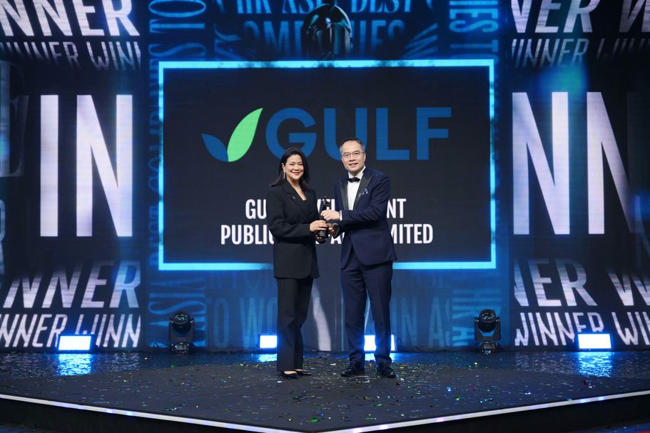 GULF คว้า 4 รางวัลจากเวที HR Asia Best Companies to Work for in Asia 2025  สะท้อนความสำเร็จด้านการบริหารทรัพยากรบุคคล