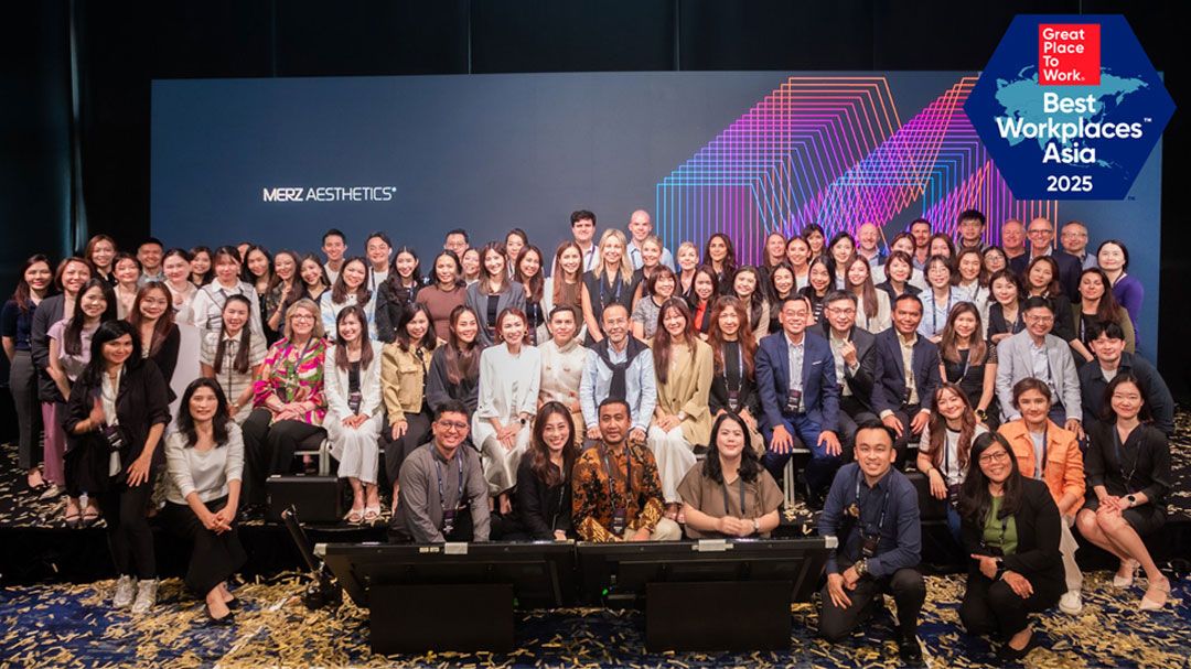 เมิร์ซ เอสเธติกส์ คว้าอันดับ 1 Best Workplaces in Asia™ ประจำปี 2025 ที่จัดโดย Great Place To Work®