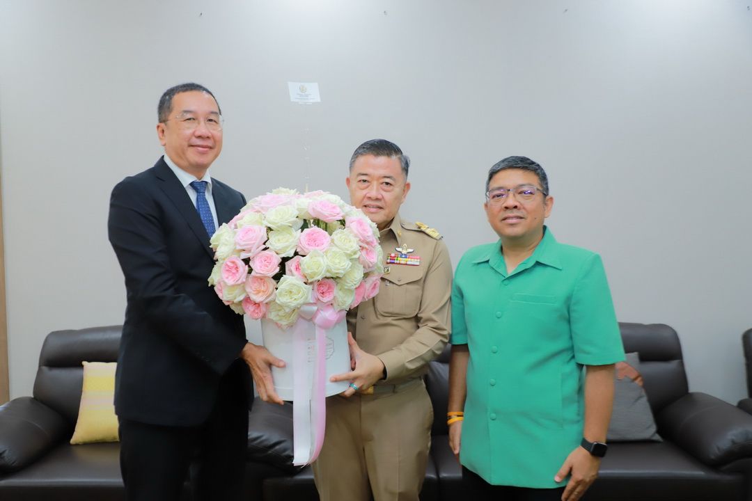 อธิบดีกรมส่งเสริมการเกษตร ร่วมแสดงความยินดีกับปลัดกระทรวงเกษตรฯ คนใหม่