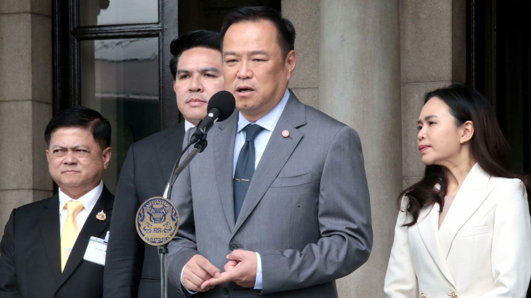 เข้าทำเนียบฯลุยงานกรอบ120วัน ‘อนุทิน’ออกสตาร์ท เร่งดันนโยบายแถลงต่อสภา