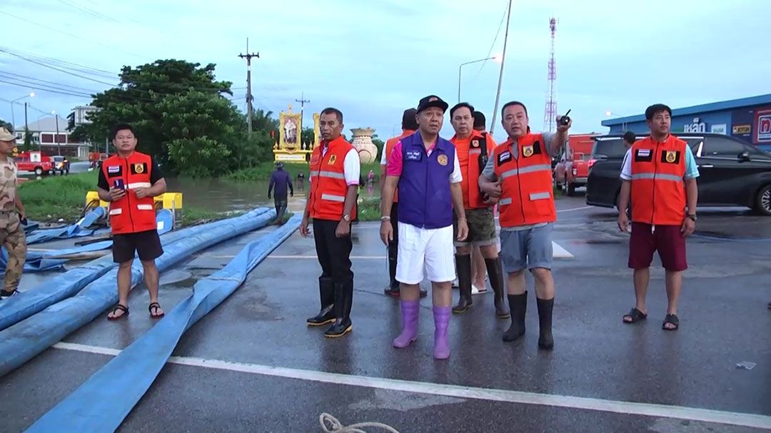 อ.หนองหาน อุดรฯ น้ำลดแล้ว อ.นายูง ยังหนัก น้ำป่าซัดท่วม