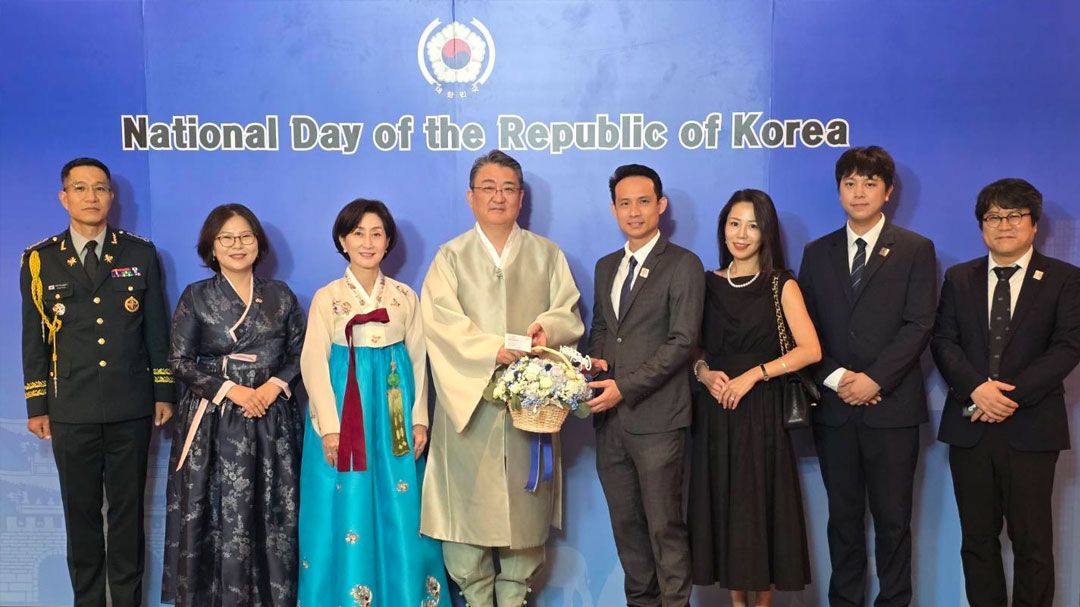 คณะศิลปศาสตร์ DPU เข้าร่วมเป็นเกียรติในงานวันชาติแห่งสาธารณรัฐเกาหลี ณ โรงแรมแชงกรีล่า กรุงเทพมหานคร