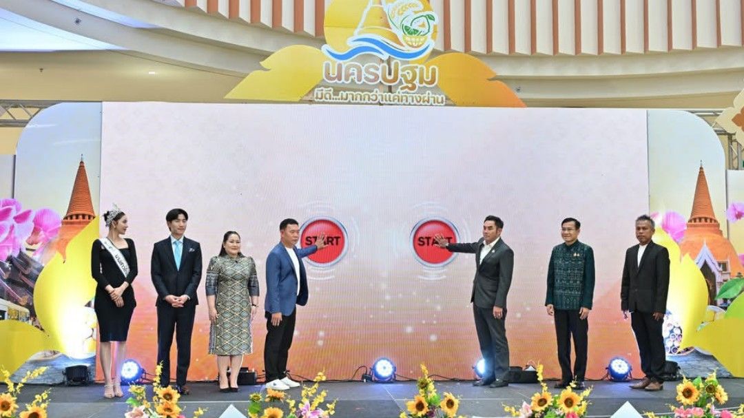 'อบจ.นครปฐม' เปิดตัว 7 เส้นทางท่องเที่ยว 7 อำเภอ ชูจุดเด่น 'คาเฟ่ 400 แห่ง'