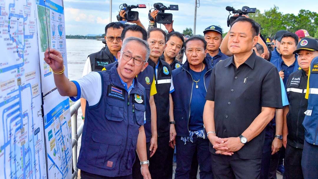 ‘นายกฯอนุทิน’กำชับ‘กรมชลฯ’เร่งบริหารจัดการน้ำท้ายเขื่อนเจ้าพระยา ลดผลกระทบปชช.