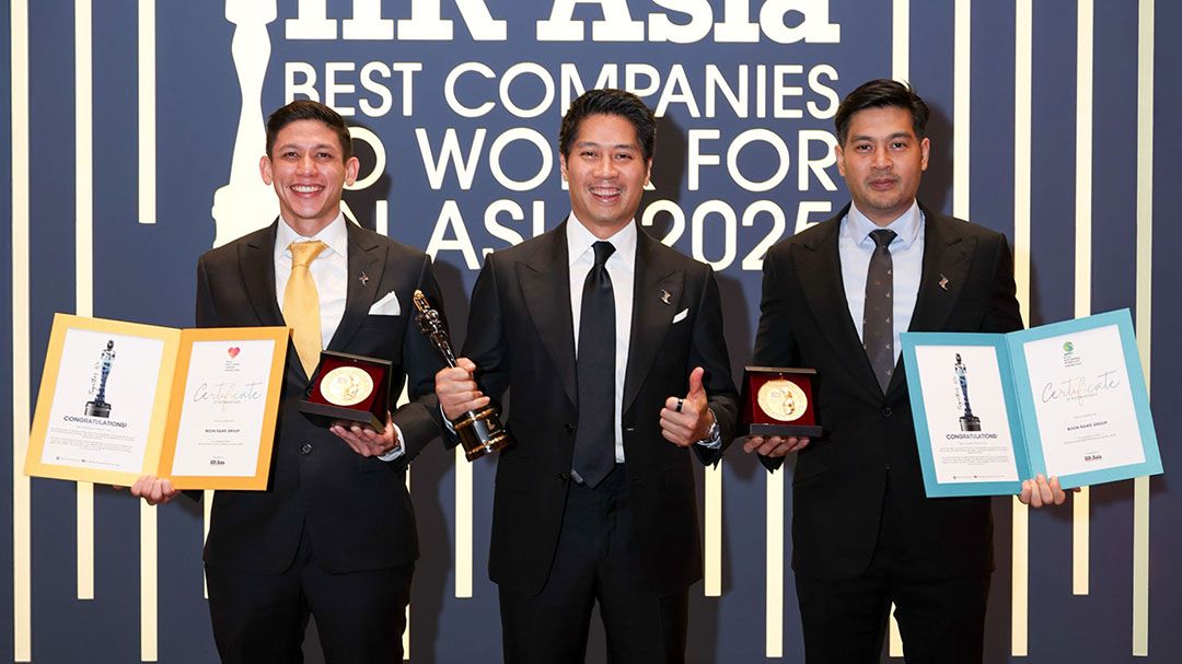 ‘บุญรอดบริวเวอรี่’ กวาด 3 รางวัล เวที ‘HR Asia 2025’