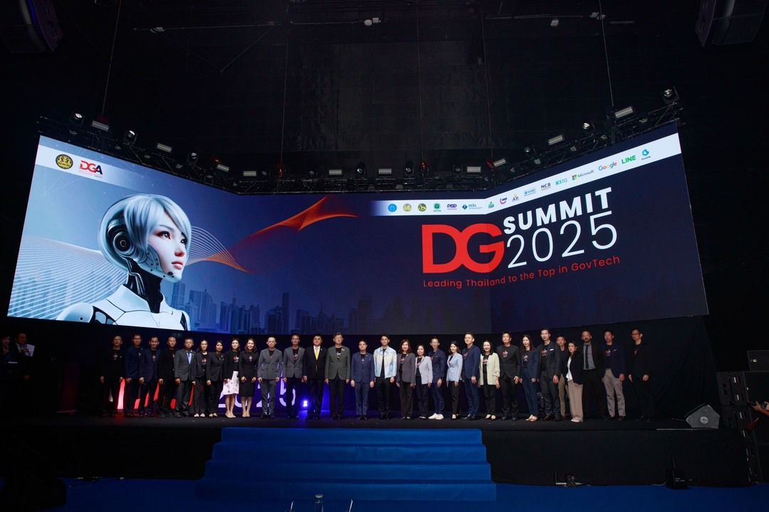 รัฐมนตรีประจำสำนักนายกรัฐมนตรี นำทัพเปิด “Digital Government Summit 2025” ยกระดับประเทศไทยสู่ผู้นำ GovTech โลก หนุน DGA ขับเคลื่อนรัฐบาลดิจิทัลเพื่อประชาชน