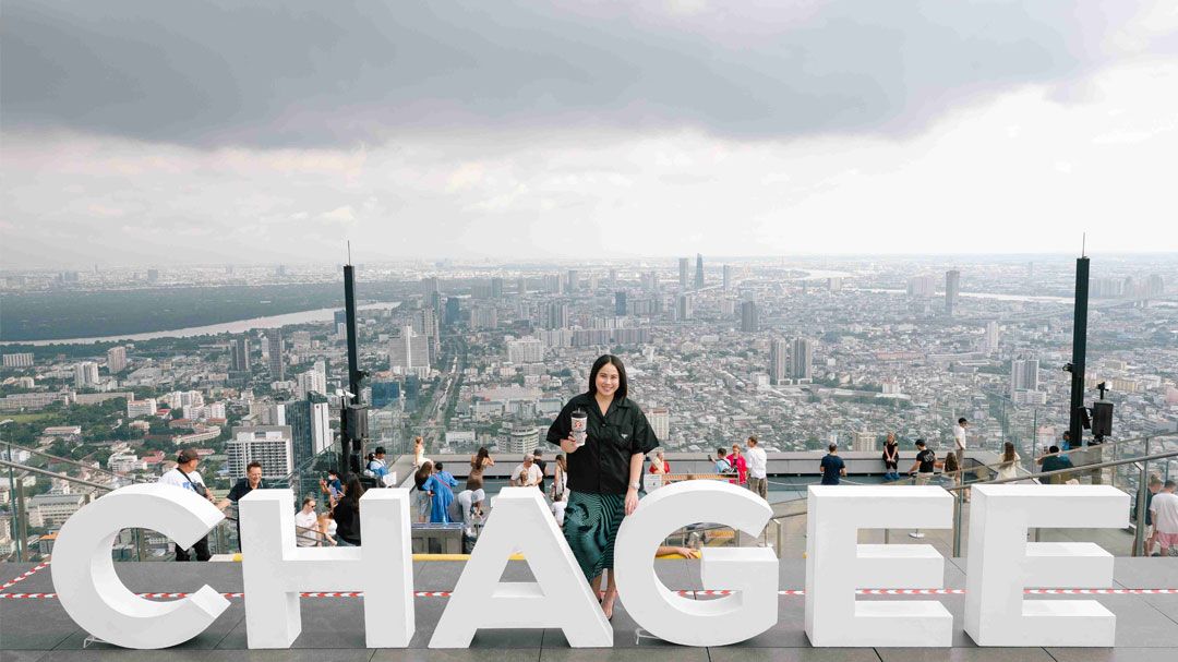 CHAGEE เปิดตัว CHAGEE Mahanakhon จิบชาแบบ 360 องศา
