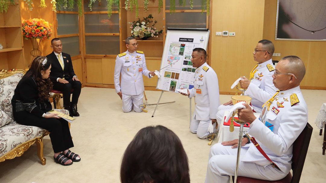 'หทัยทิพย์'ขับเคลื่อน! กองทัพไทยรายงานแผนสร้างรั้วคอนกรีต พร้อมบังเกอร์ต้านกระสุน