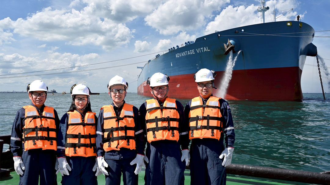 บางจาก ศรีราชา เปิดใช้ท่ารับเรือน้ำมันดิบขนาดใหญ่ VLCC ลำแรก