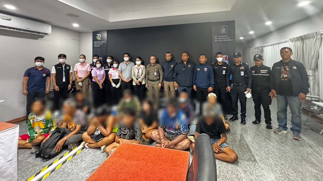‘พัทยา’ลุยจัดระเบียบสังคม กวาดจับคนเร่ร่อน-ขอทาน