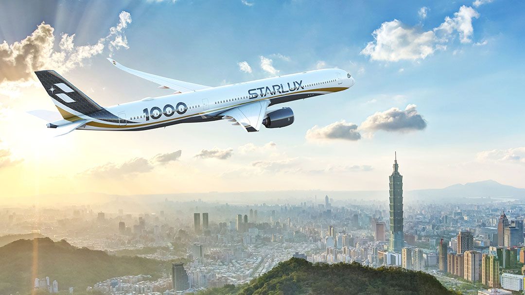 STARLUX Airlines คว้ารางวัลระดับห้าดาวจาก SKYTRAX