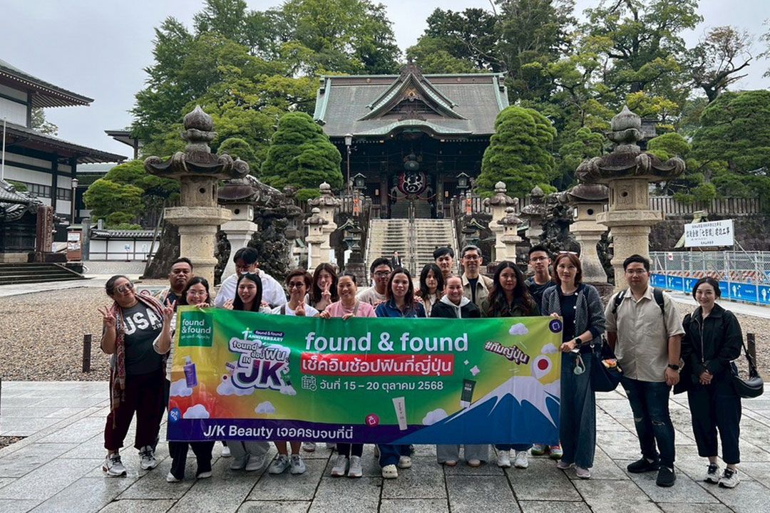 ‘found & found’ นำ 40 ผู้โชคดี บินลัดฟ้าสู่ญี่ปุ่น–เกาหลี เยี่ยมชมพันธมิตรธุรกิจบิวตี้สโตร์ระดับโลก
