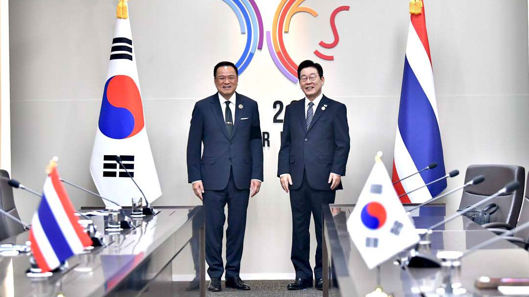 นายกฯหารือทวิภาคีปธน.เกาหลีใต้ ระหว่างการประชุมผู้นำเอเปค ย้ำความสัมพันธ์ใกล้ชิด