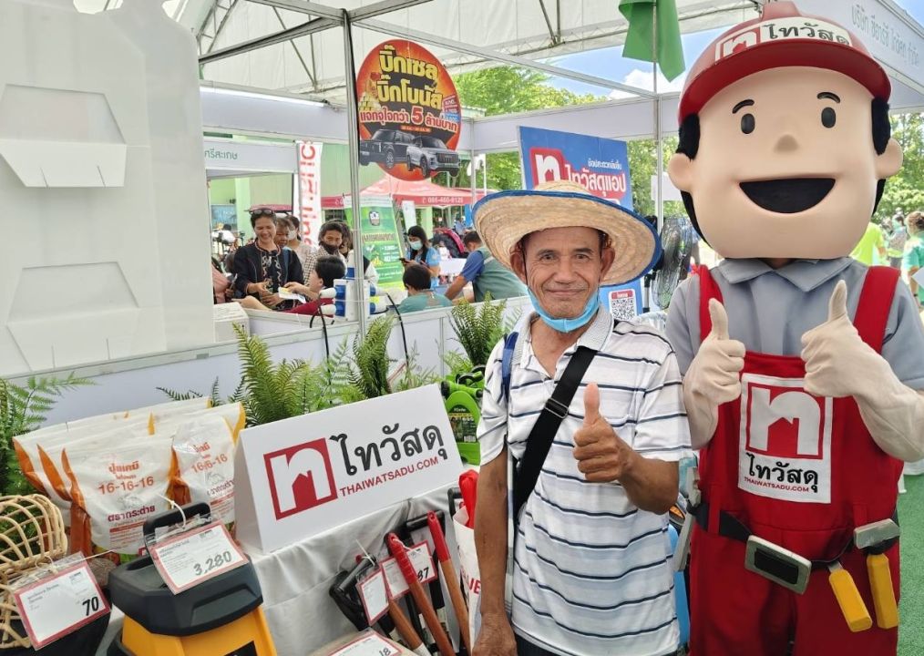 ไทวัสดุ เสริมพลังภาครัฐ ร่วมโครงการ “ธงเขียวราคาประหยัด ปุ๋ยถูก ยาดี ต้องที่ธงเขียว”