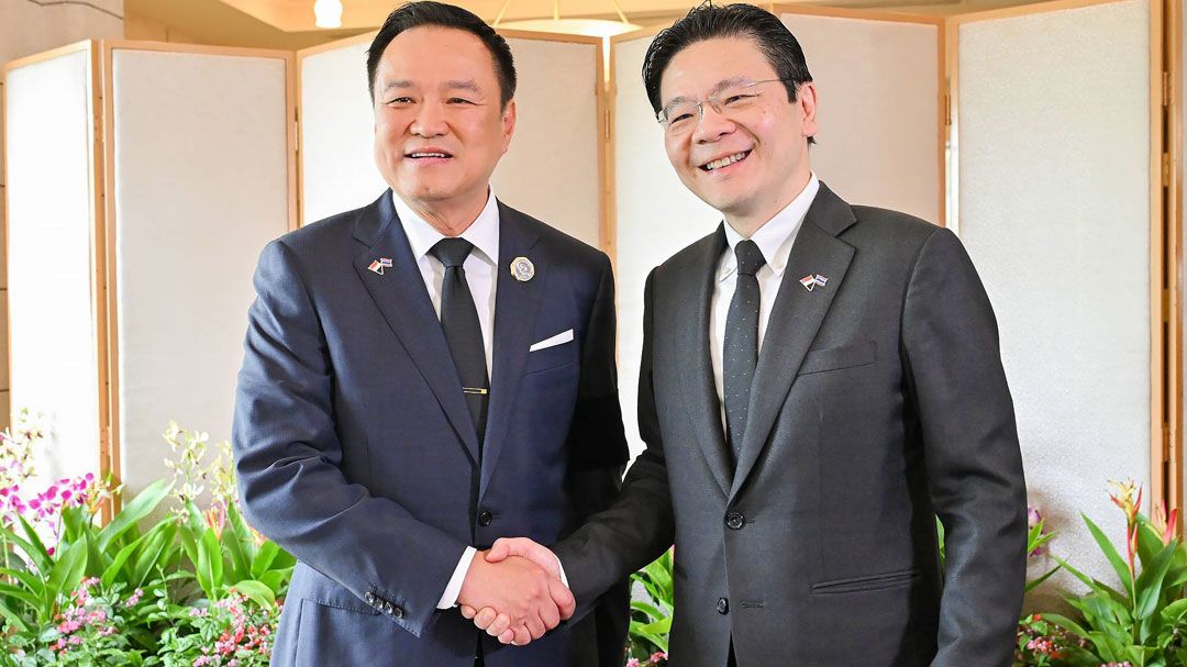 ‘อนุทิน’ หารือ ‘นายกฯ สิงคโปร์’ กระชับความร่วมมือรอบด้าน