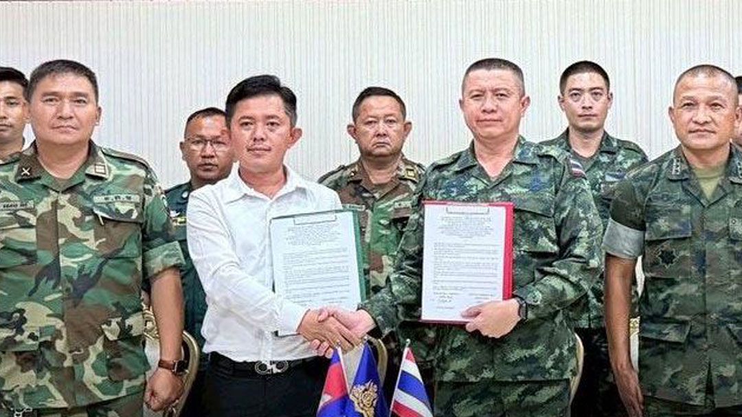 ‘เขมร’ยอมลงนาม เปิดทางกองทัพไทยสร้างรั้ว แนวชายแดนจังหวัดจันทบุรี
