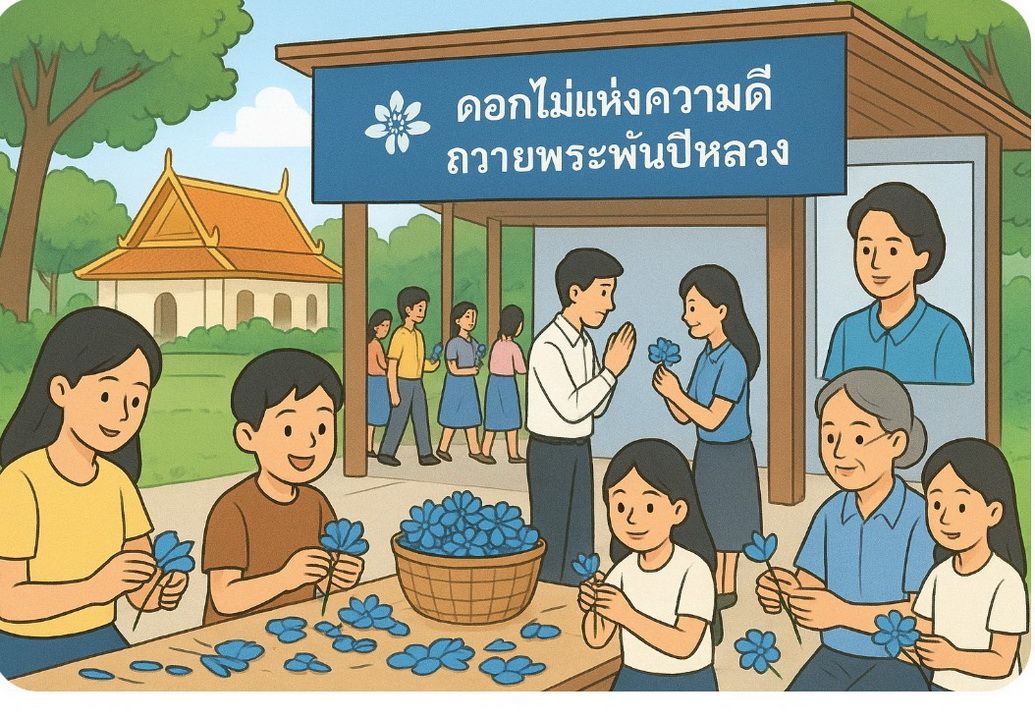 บทความพิเศษ : ‘ดอกไม้แห่งความดี’ จากดารารัตน์ถึงควีนสิริกิติ์