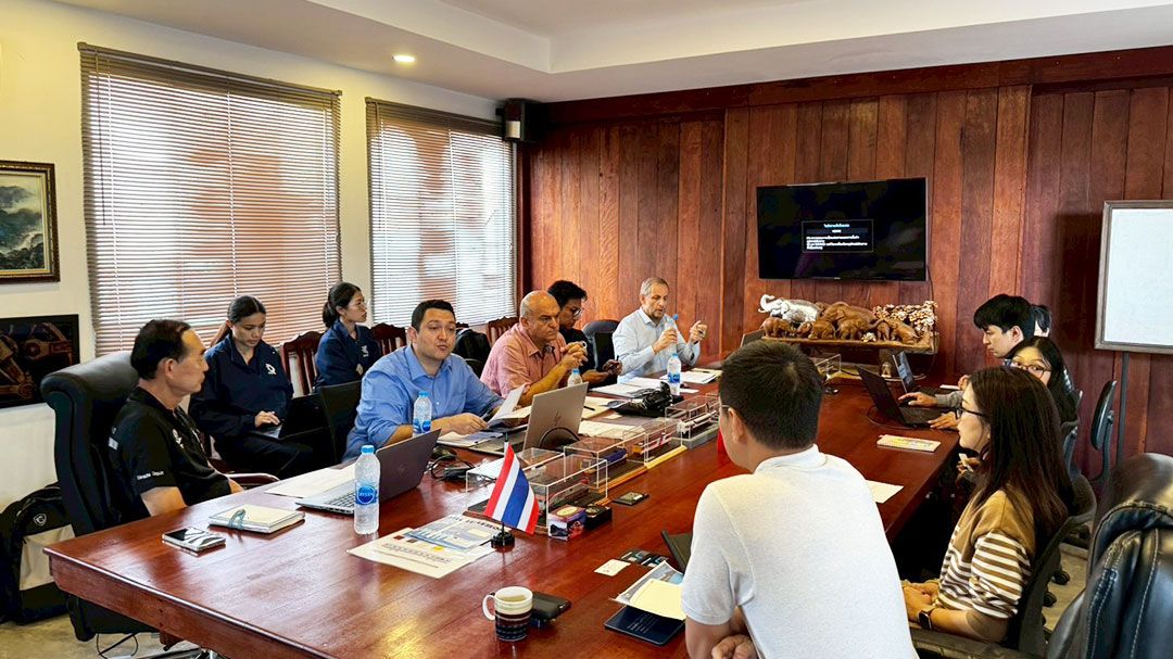 สทร. ร่วมกับ Blue Engineering ลงพื้นที่ประเมินห่วงโซ่อุปทานระบบรางไทย