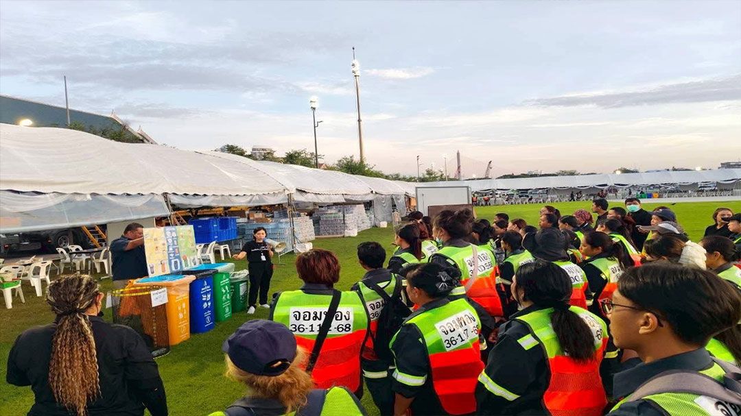 กทม.ชวนผู้เข้ากราบถวายบังคมพระบรมศพร่วมมือแยกขยะตั้งแต่ต้นทาง