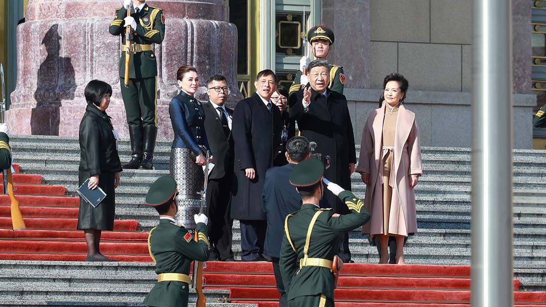 ภาพแห่งความสัมพันธ์ฉันมิตร! 'ในหลวง-พระราชินี'เสด็จฯเยือนปักกิ่งวันที่ 2 รัฐบาลจีนต้อนรับถวายพระเกียรติยศสูงสุด