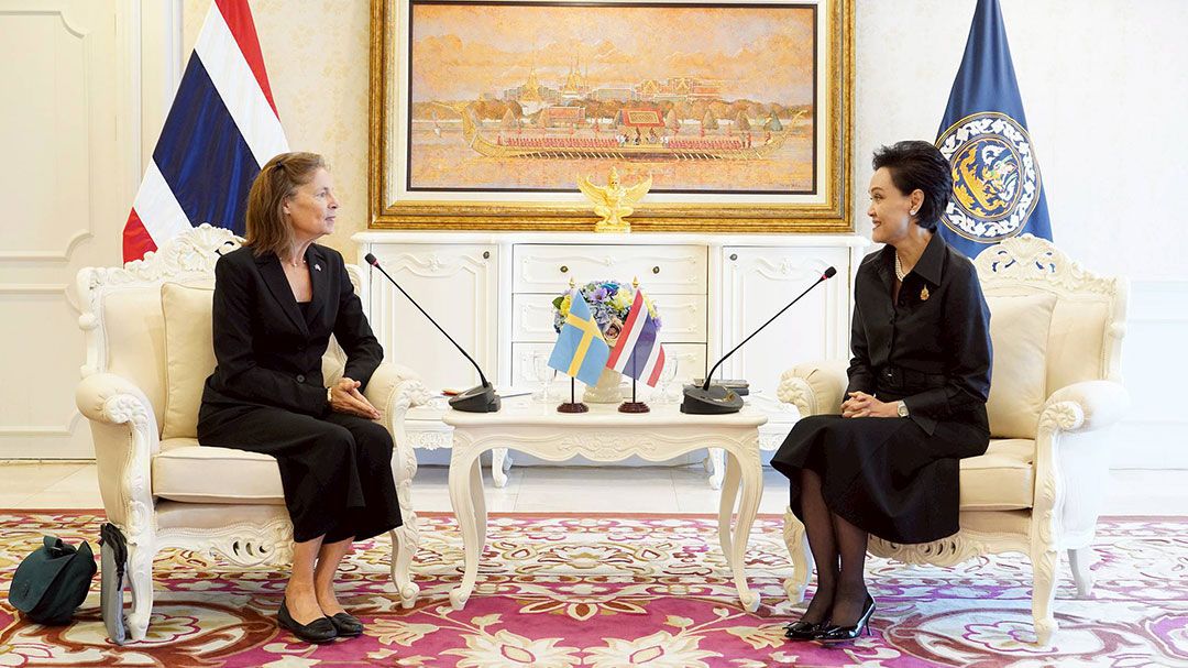 ‘ศุภจี’ ถกทูตสวีเดน ขับเคลื่อนความสัมพันธ์หุ้นส่วนยุทธศาสตร์ ผลักดันเร่งเจรจา FTA ไทย - EU