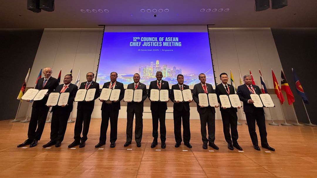 'ปธ.ศาลฎีกา'เข้าร่วมการประชุมสภาประธานศาลสูงสุดอาเซียน ครั้งที่ 12