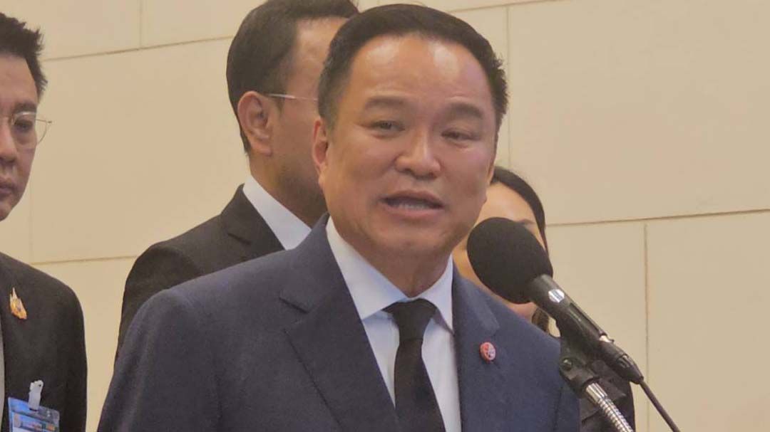 ‘อนุทิน’บอกยังไม่เห็นหนังสือขอพระราชทานอภัยโทษ‘ทักษิณ’