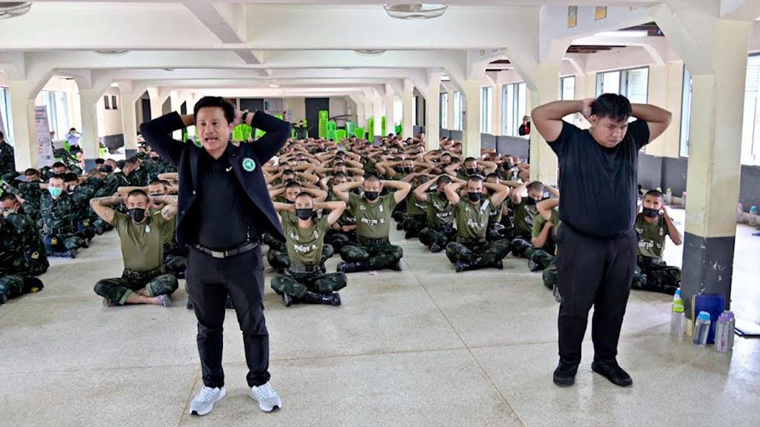 รพ.ค่ายจิรประวัติ–ศูนย์สุขภาพจิต ให้ความรู้สุขภาพ แก่กำลังพลใหม่