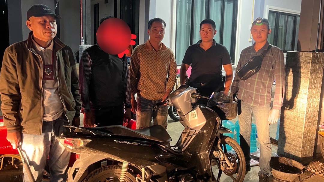 ‘สืบยโสธร’รวบเครือข่ายโจรกรรมรถ จยย.ข้ามชาติ