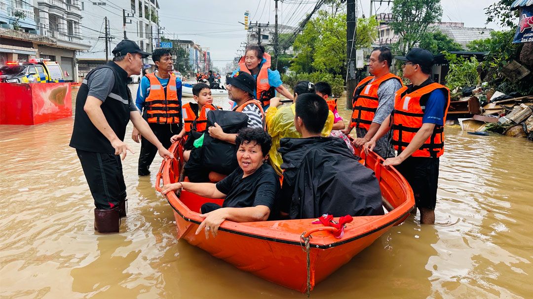 รมว.นฤมล สั่ง อาชีวะ–สพฐ. ดูแลศูนย์พักพิง รร.หาดใหญ่รัฐประชาสรรค์ รองรับผู้ประสบภัยทะลุ 4,000 คน