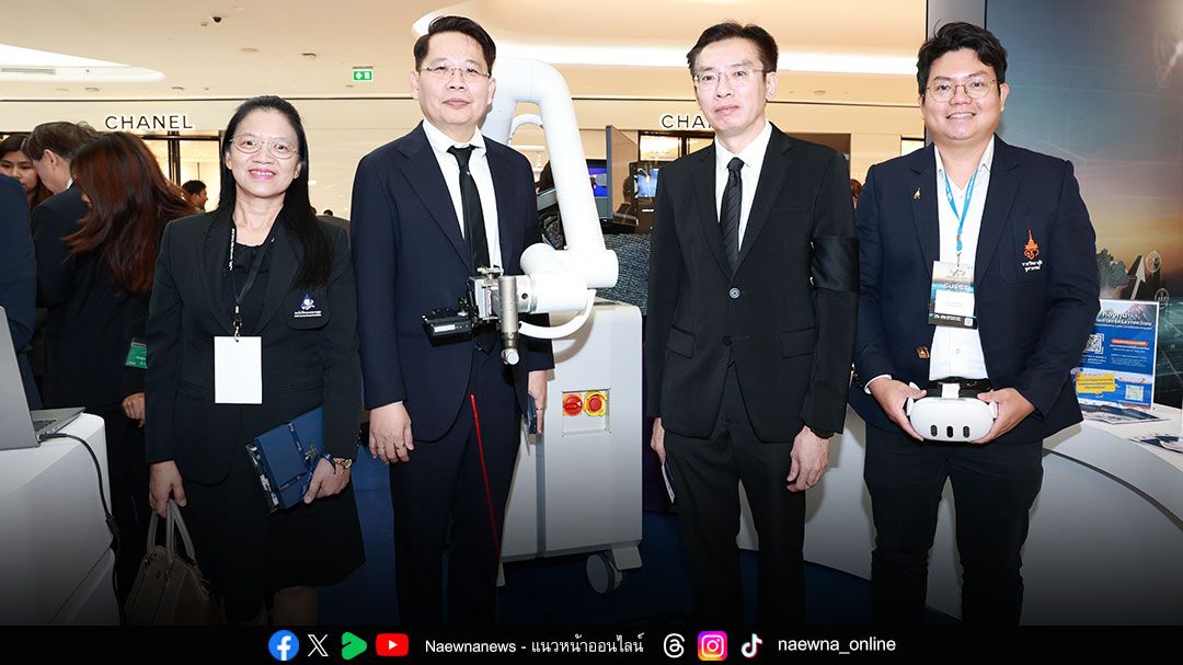 ราชวิทยาลัยจุฬาภรณ์ นำหุ่นยนต์ ศัลยกรรมกระดูก โชว์ในงาน VR Thailand 2025