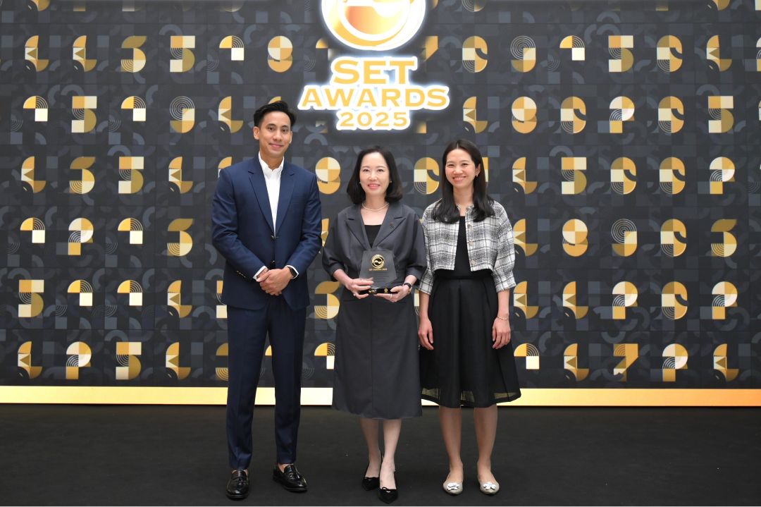 ทริพเพิล ไอ คว้ารางวัลนักลงทุนสัมพันธ์ดีเด่น จากงาน SET Awards 3 ปีซ้อน