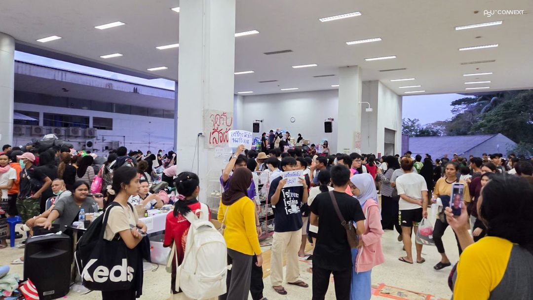 จากวันที่น้ำท่วมถึงวันที่น้ำลด ม.อ. อยู่เคียงข้างประชาชน  ทยอยส่งผู้อพยพกลับบ้านอย่างอบอุ่น