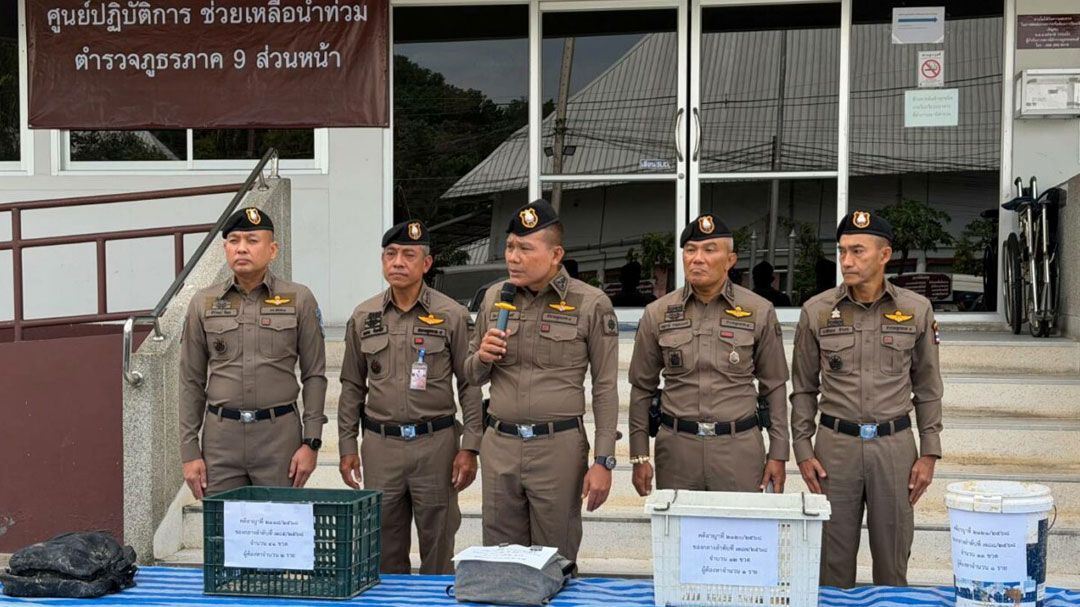 รวบ6โจรสงขลา งัดตู้สินค้ารถไฟขโมยเบียร์ จ่อหมายจับมือยิงกู้ภัยเขต8