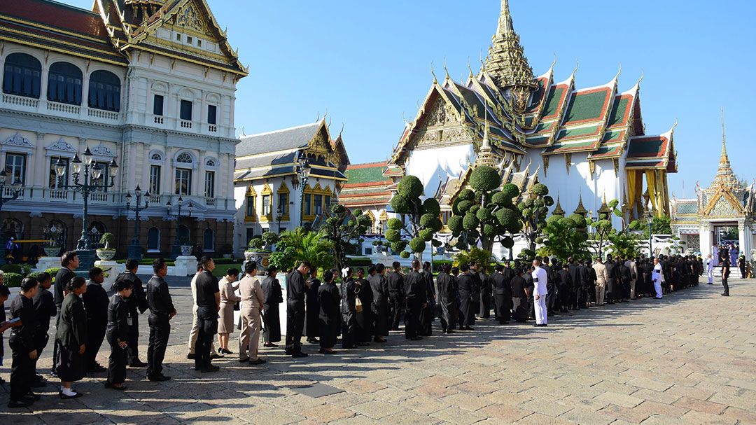 แจ้งการเข้าชมพระบรมมหาราชวัง-วัดพระศรีรัตนศาสดาราม และการเข้ากราบถวายบังคมพระบรมศพ'สมเด็จพระพันปีหลวง'