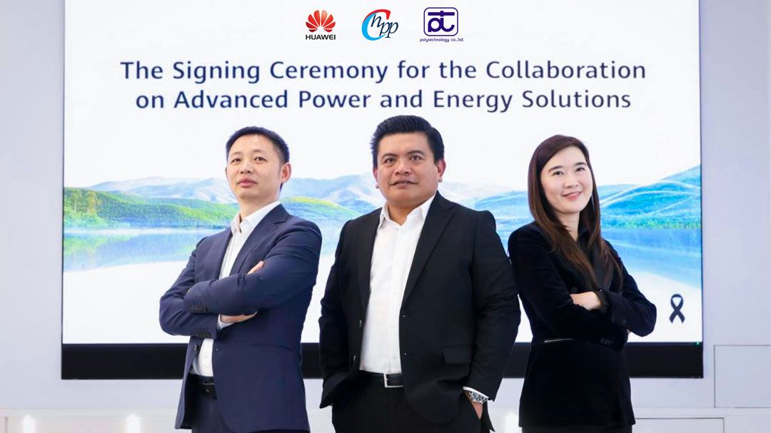 GPSC ผนึก Polytechnology - Huawei Digital Power ขับเคลื่อนนวัตกรรมพลังงานสะอาด