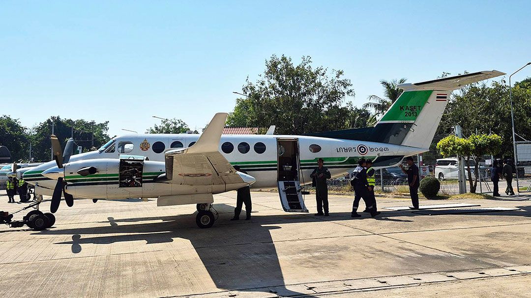 รมช.อามินทร์ปล่อยทีมฝนหลวง ลุยสู้ฝุ่น PM 2.5 ช่วยพื้นที่ กทม.