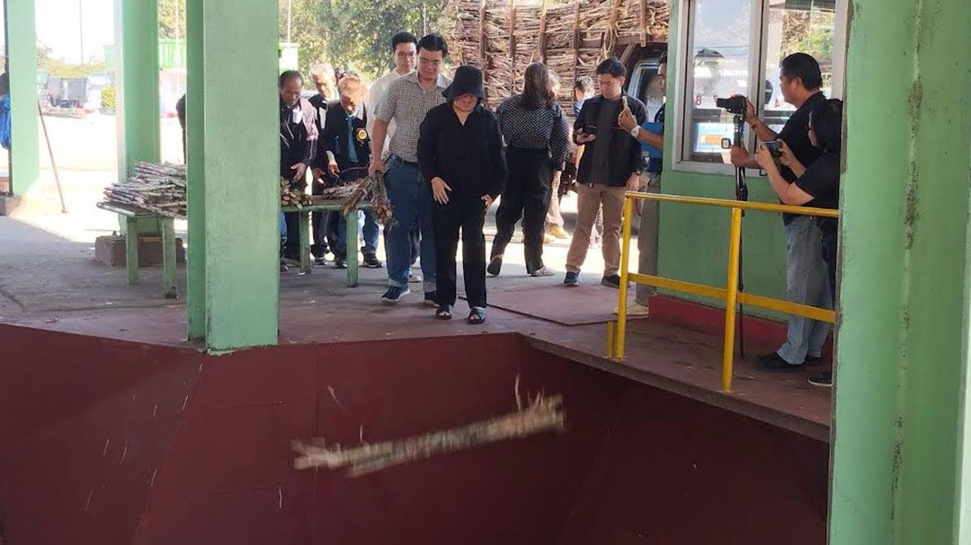 โรงน้ำตาล สหเรืองจำกัด จัดพิธี โยนอ้อยเพื่อความเป็นสิริมงคล