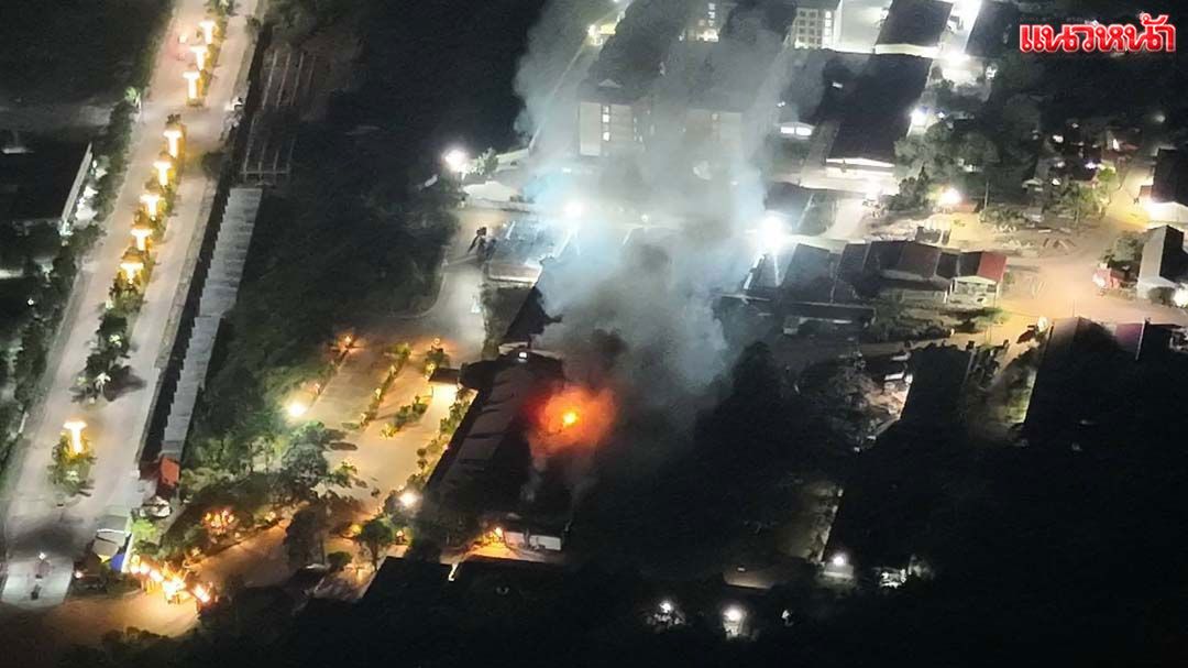 แนวรบชายแดน‘ไทย-เขมร’ระอุ  ปะทะกันเดือด!  บึ้มเครนบน‘เขาพระวิหาร’