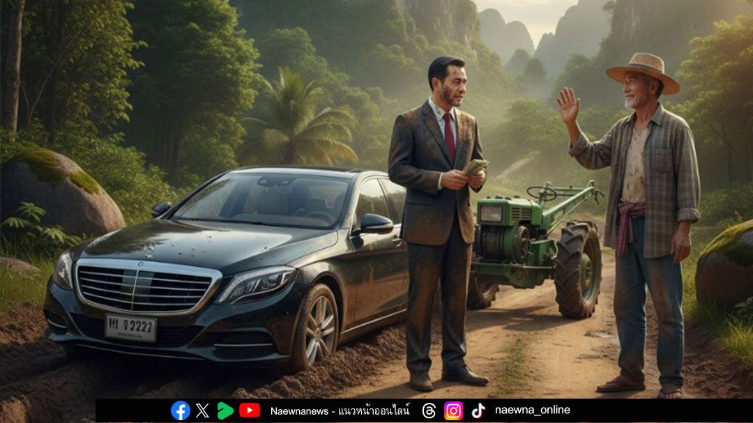 บทความพิเศษ : ‘นิทานแห่งความดี’ รัฐมนตรีขี้โมโหกับรถไถ