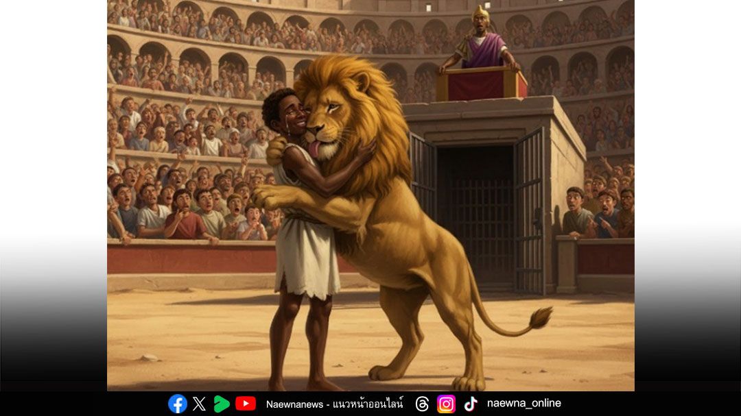 บทความพิเศษ : ‘นิทานแห่งความดี’ ทาสโรมันกับสิงโต