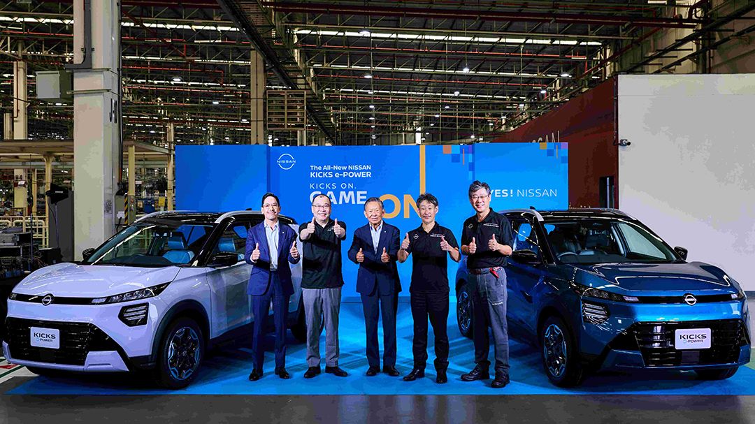 นิสสัน ประเทศไทย เปิดสายการผลิต ‘นิสสัน คิกส์ อี-พาวเวอร์ ใหม่’