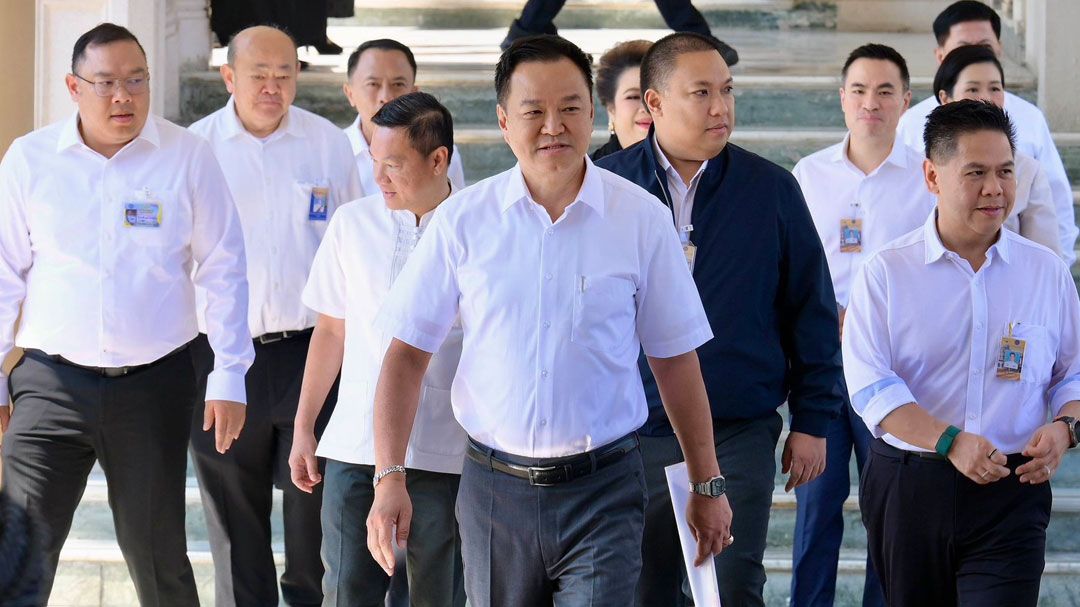 สามัคคี-ทำงานเป็นทีม อนุทินย้ำรมต.ยึดถือในประโยชน์ปชช.แบ่งหน้าที่ให้รองนายกฯ