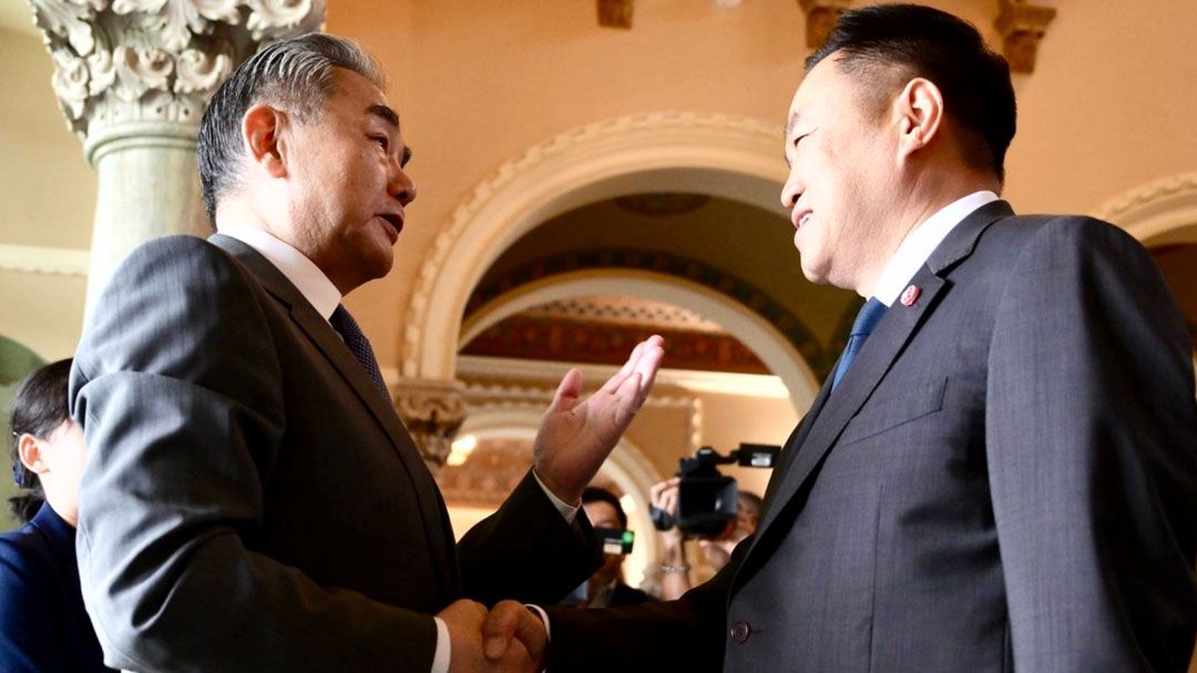 ไทย-จีนชื่นมื่น ‘หวังอี้’รับปากอนุทิน ไม่ต้องกังวลพลังงาน
