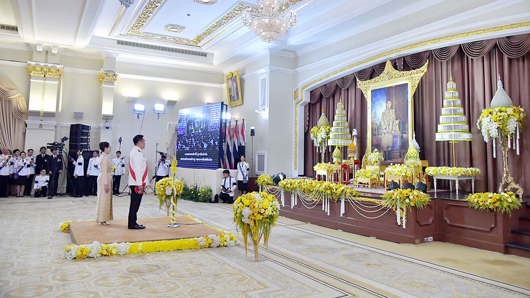 รัฐบาลจัดงานสโมสรสันนิบาตเฉลิมพระเกียรติ พระบาทสมเด็จพระเจ้าอยู่หัว เนื่องในวันฉัตรมงคล
